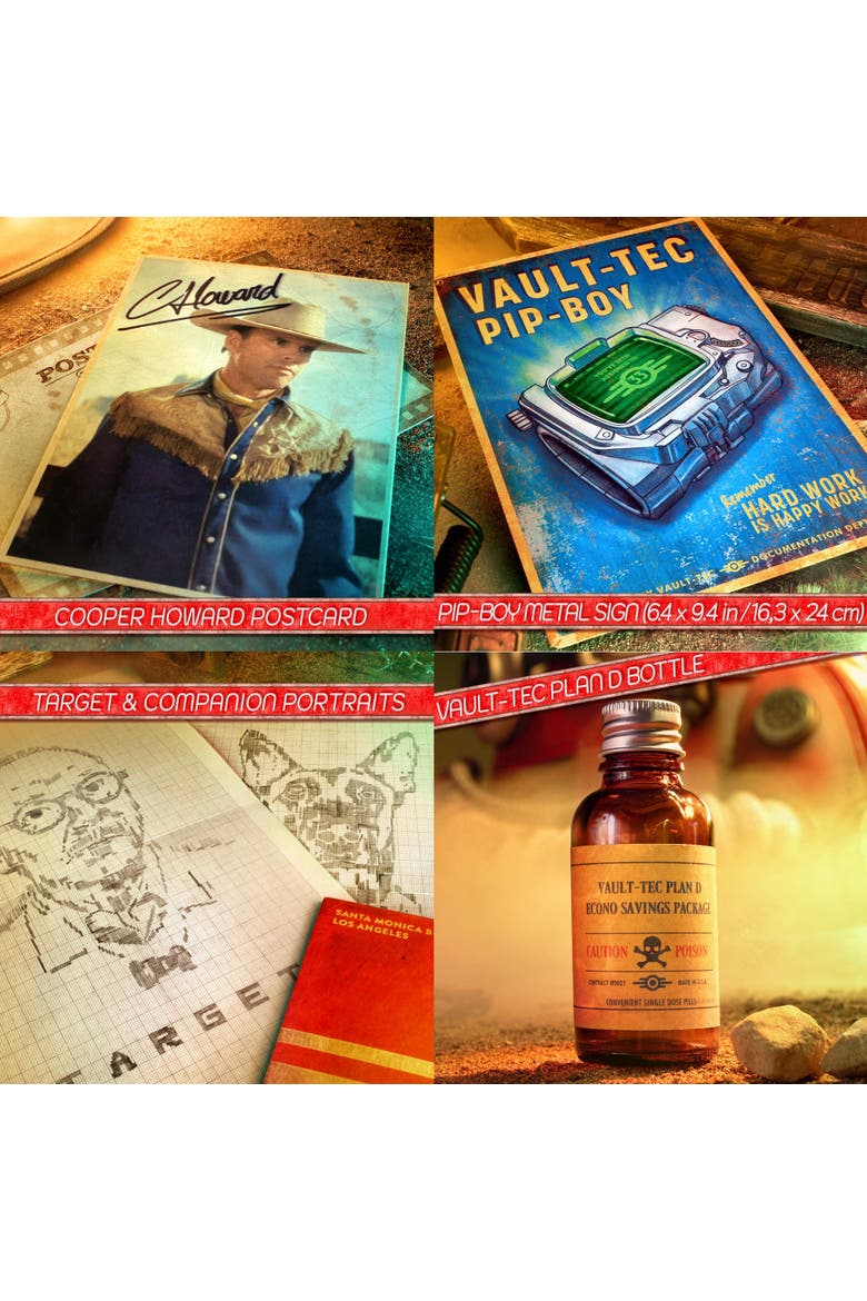 Fallout, Wasteland Treasures Kit, Premium Collectible Tin Box, Alternate, color, Multicolored
