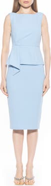 Alexia Admor Amora Boat Neck Sleeveless Sheath Dress