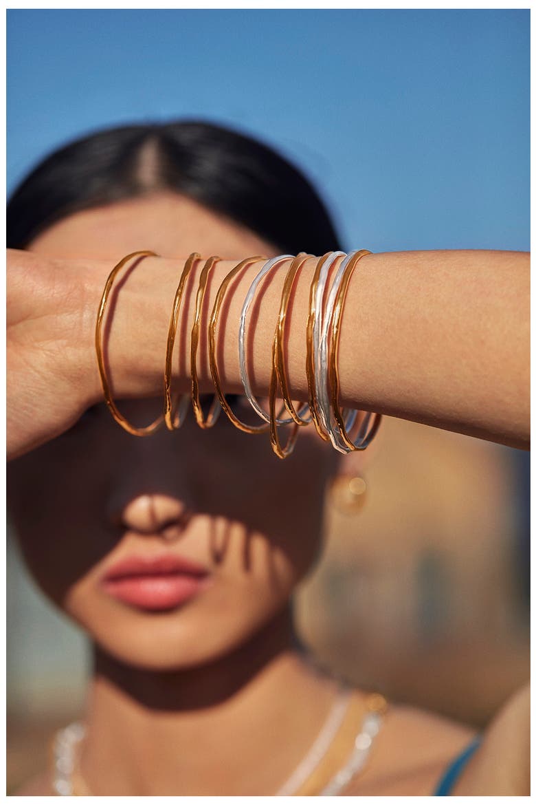 MV Siren™ Muse Bangle, Alternate, color, STERLING SILVER