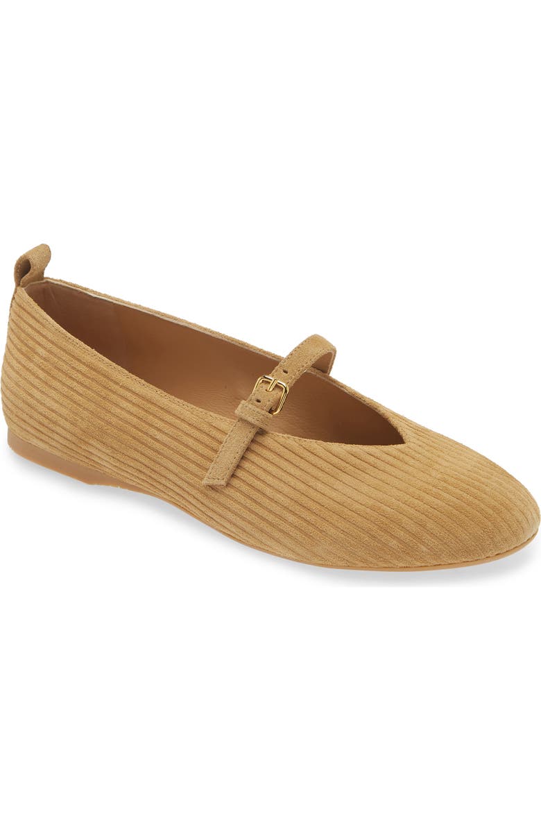JW Anderson Suede Mary Jane Flat, Main, color,