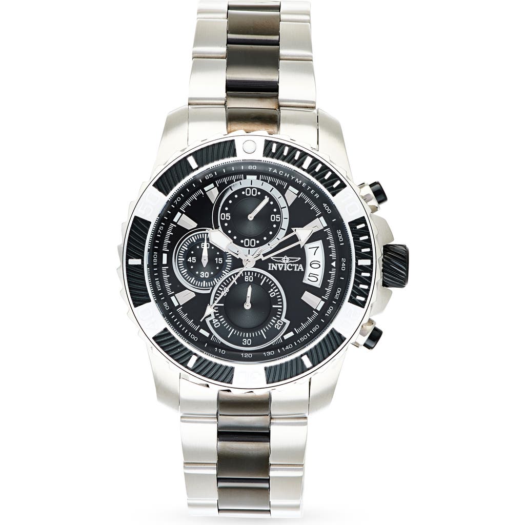 Invicta Pro Diver Quartz Bracelet Watch, 45mm X 12.5mm In Neutral