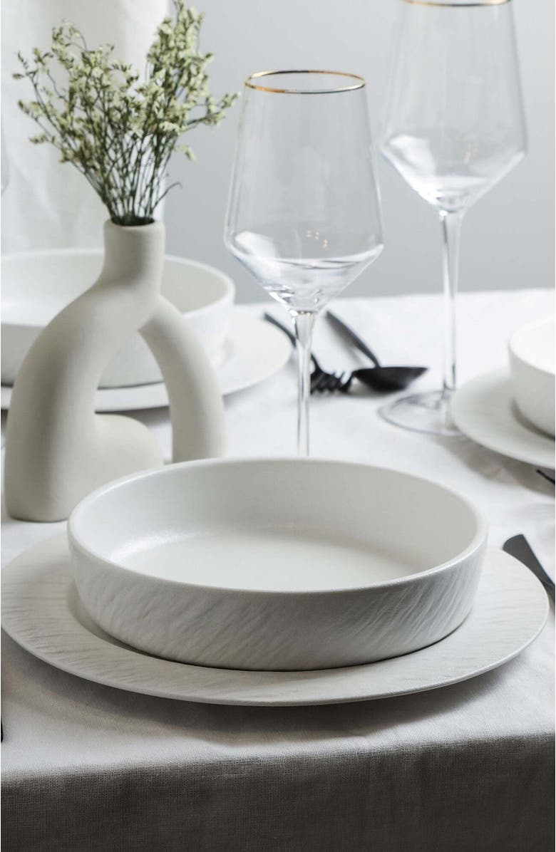 Stone Lain Senso New Bone China 12-Piece Dinnerware Set, Alternate, color,