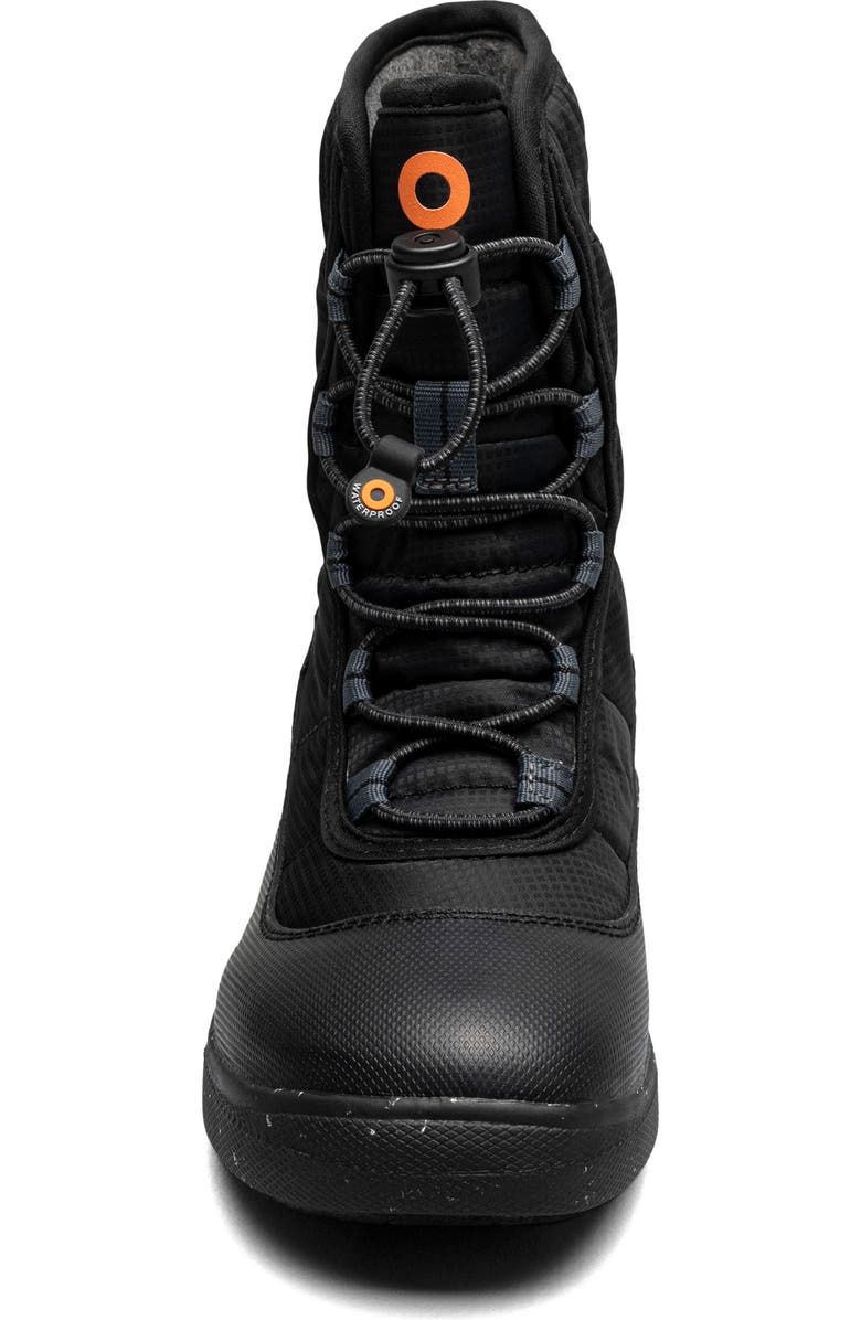 Bogs Kids' Skyline Snow Waterproof Boot, Alternate, color, Black