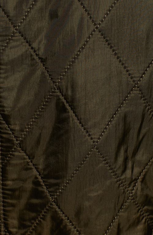 Barbour Cavalry Quilted Jacket In Green