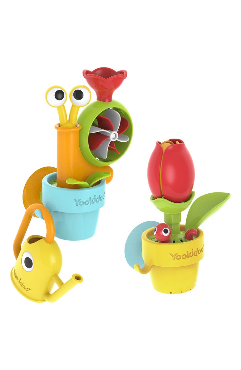 Yookidoo Pour & Grow Pop-Up Garden Bath Toy, Main, color, Multi