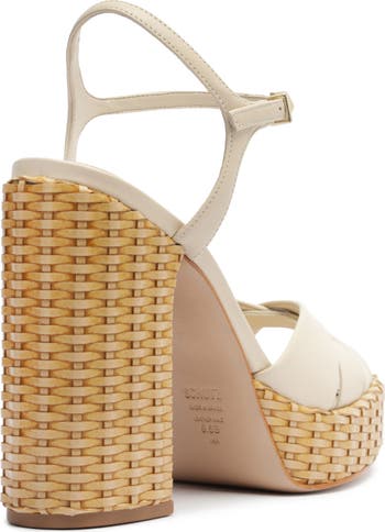 Keefa Woven Platform Sandal