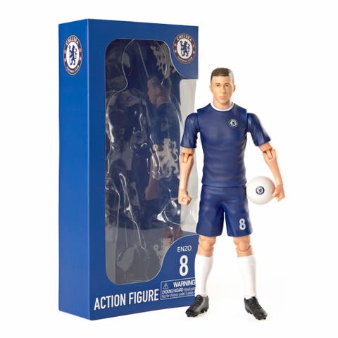SOCKERS Chelsea F.C. Enzo Fernández 8" Collectible Soccer Action Figure