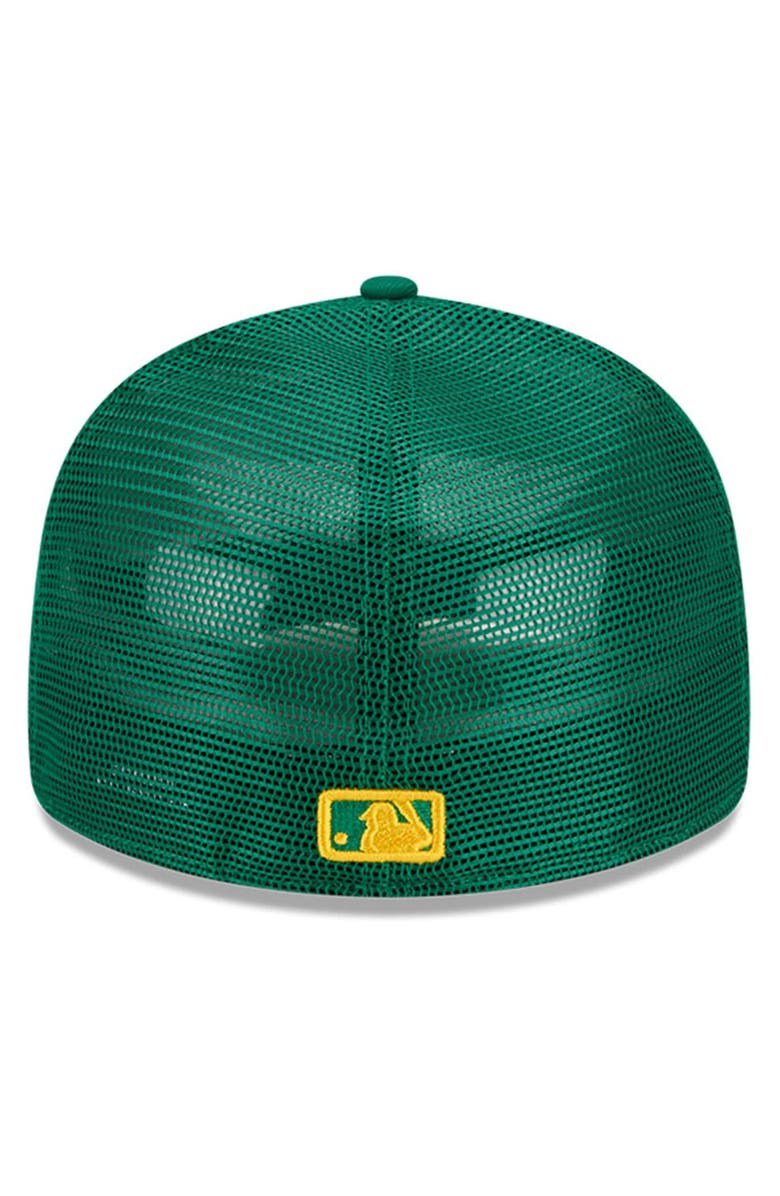 New Era Men's New Era Green Oakland Athletics 2023 Batting Practice 59FIFTY Fitted Hat, Alternate, color, Green