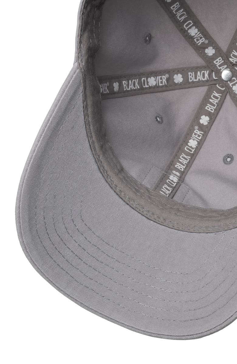 Black Clover Zuma 4 Baseball Cap, Alternate, color, Silver