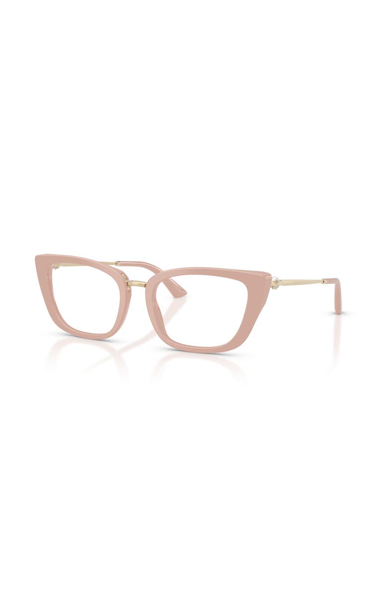 Jimmy Choo 54mm Cat Eye optical glasses, Main, color, Pink