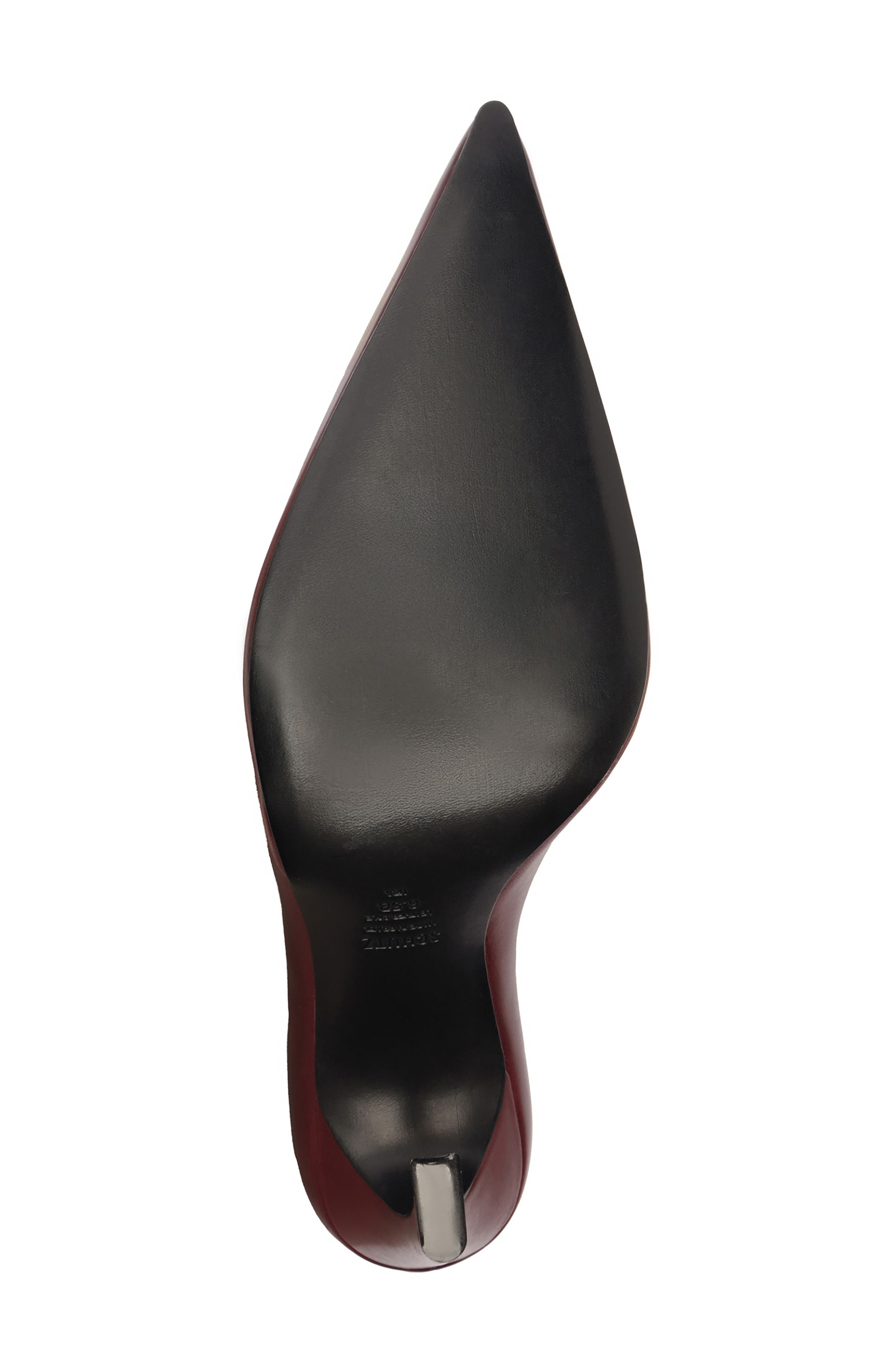 Maryann Curve Pointed Toe Bootie, Alternate, color, VINO