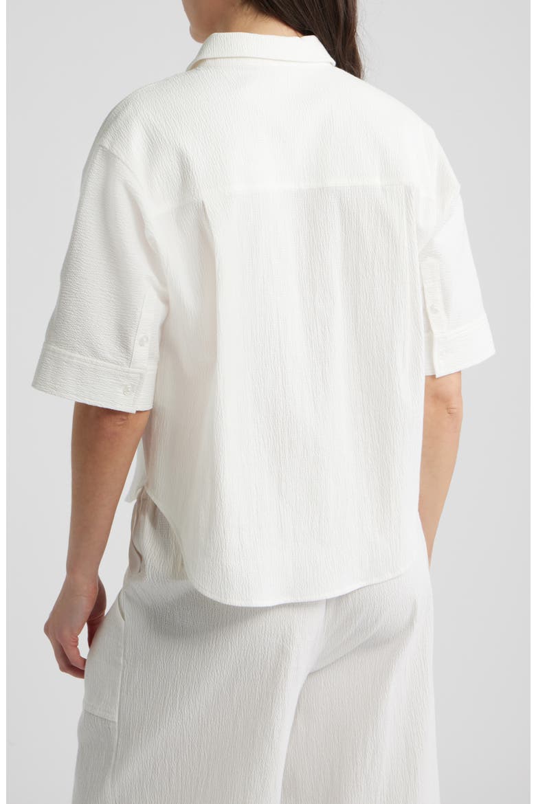 Texture Dolman Shirt, Alternate, color, GARDENIA