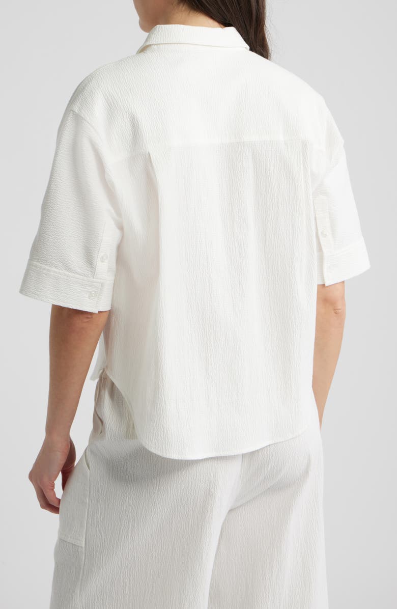 Bernardo Texture Dolman Shirt, Alternate, color, 