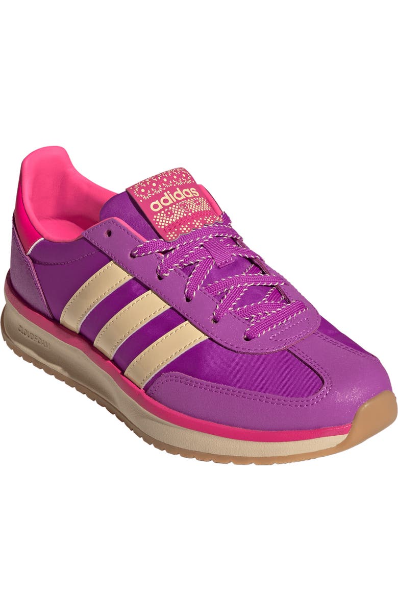 adidas Run 70s 2.0 Sneaker, Main, color, Purple Burst/ Orange/ Pink