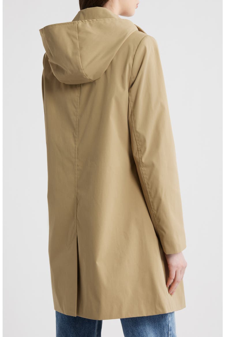 Crested Hooded Coat, Alternate, color, BIRCH TAN