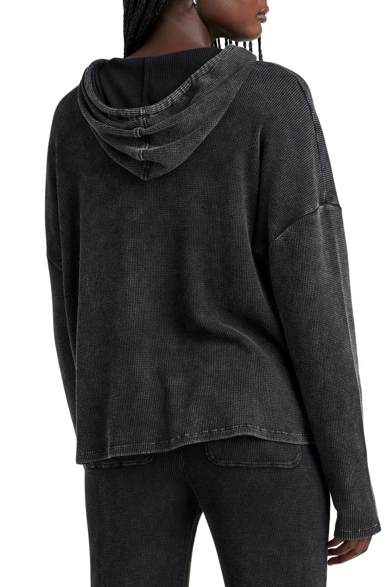 Jaime Thermal Hoodie, Alternate, color, BLACK WASH