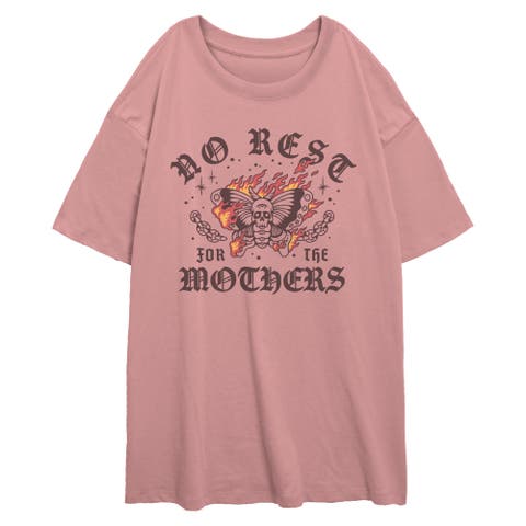 Junior's Lost Gods No Rest for the Mothers  Graphic T-Shirt