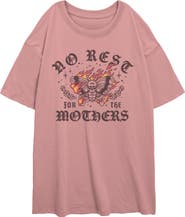 Lost Gods Junior's Lost Gods No Rest for the Mothers Graphic T-Shirt