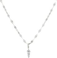 LANA 14K Gold Diamond Spike Pendant Necklace