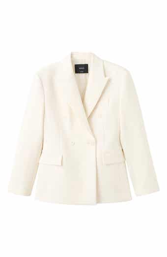 Fitted Double Breasted Blazer