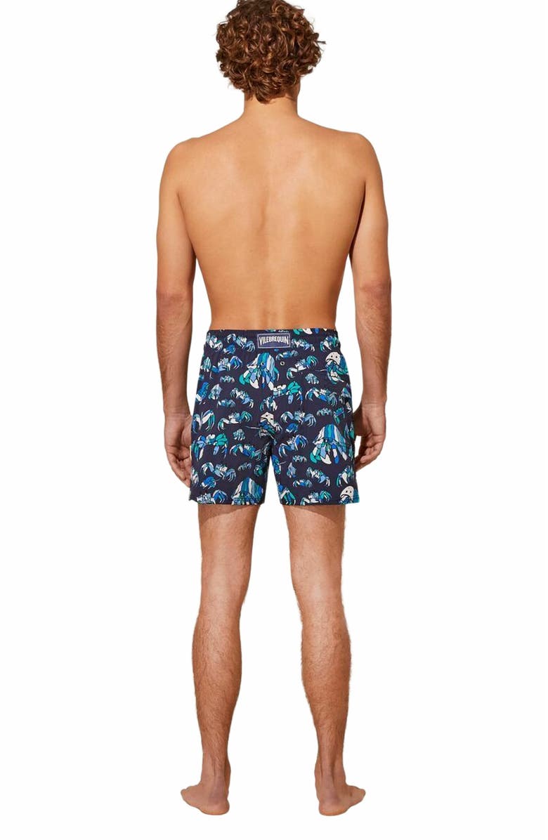 Vilebrequin Men's Hermit Crabs Stretch Swim Trunks, Alternate, color,