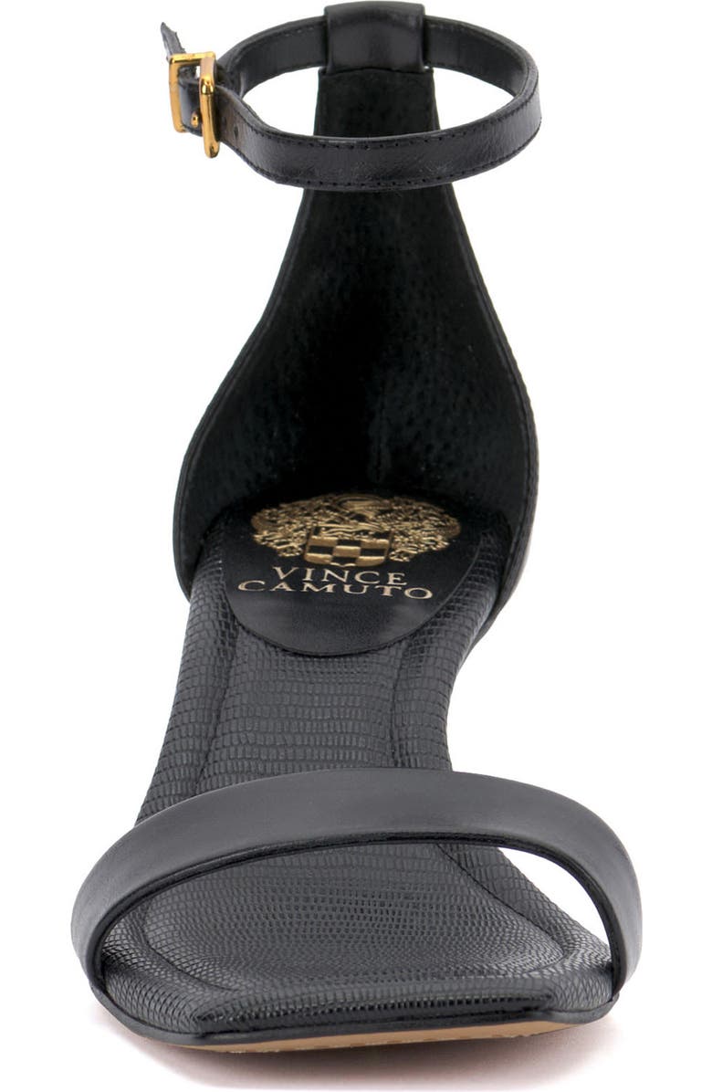Vince Camuto Vinkely Square Toe Kitten Heel Sandal, Alternate, color,