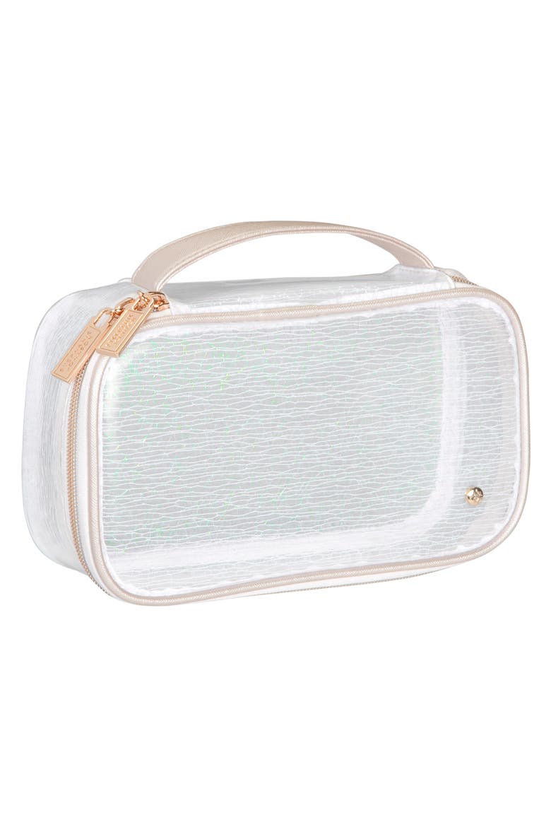 Claire Miami Dragonfly Medium Makeup Case, Alternate, color, NO COLOR