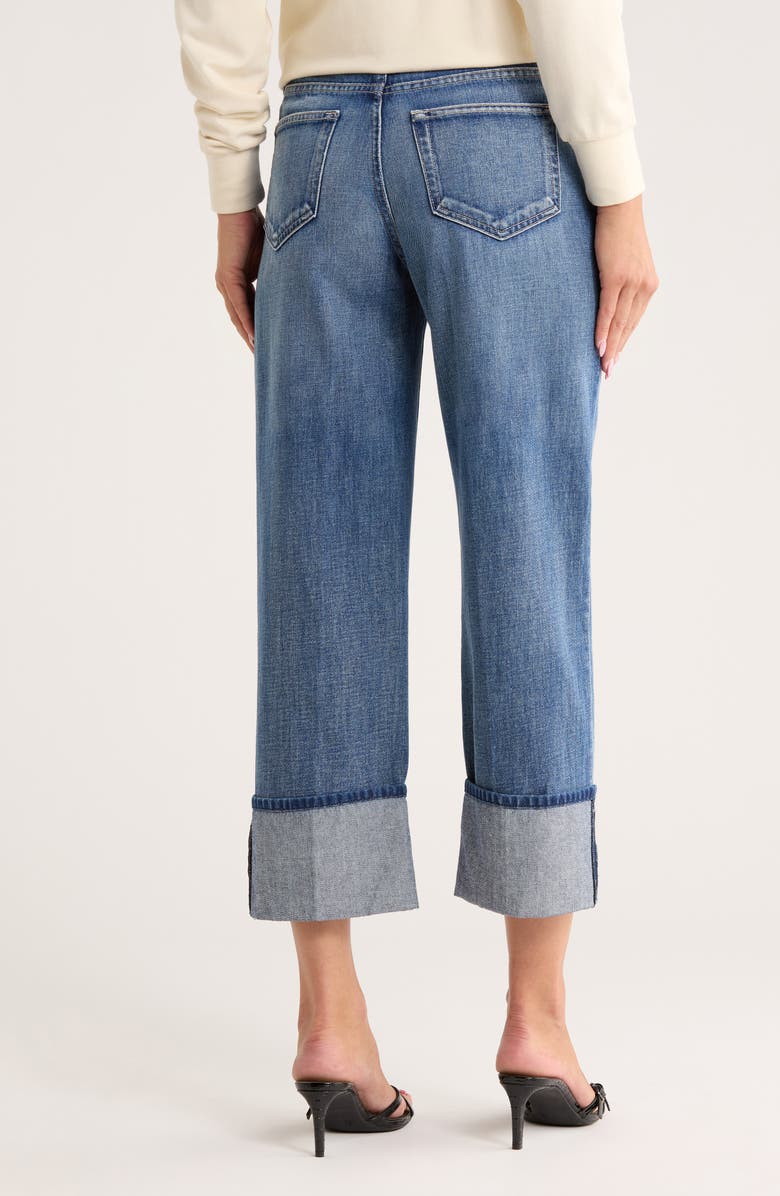 L'AGENCE Leighton Cuff Stovepipe Jeans, Alternate, color, Arco