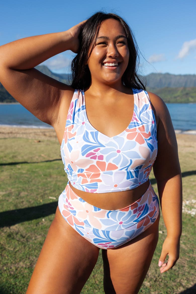 Seamless Mid Rise Bottom, Alternate, color, South Beach