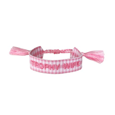 Witty Embroidered Bracelets - Choose from 8 Style Options