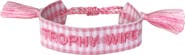 Jollity & Co. Witty Embroidered Bracelets - Choose from 8 Style Options