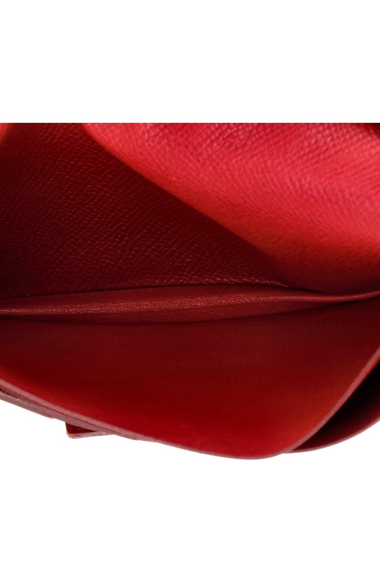 Pre-Owned Hermes Bearn Wallet Epsom Long, Alternate, color, Rubis