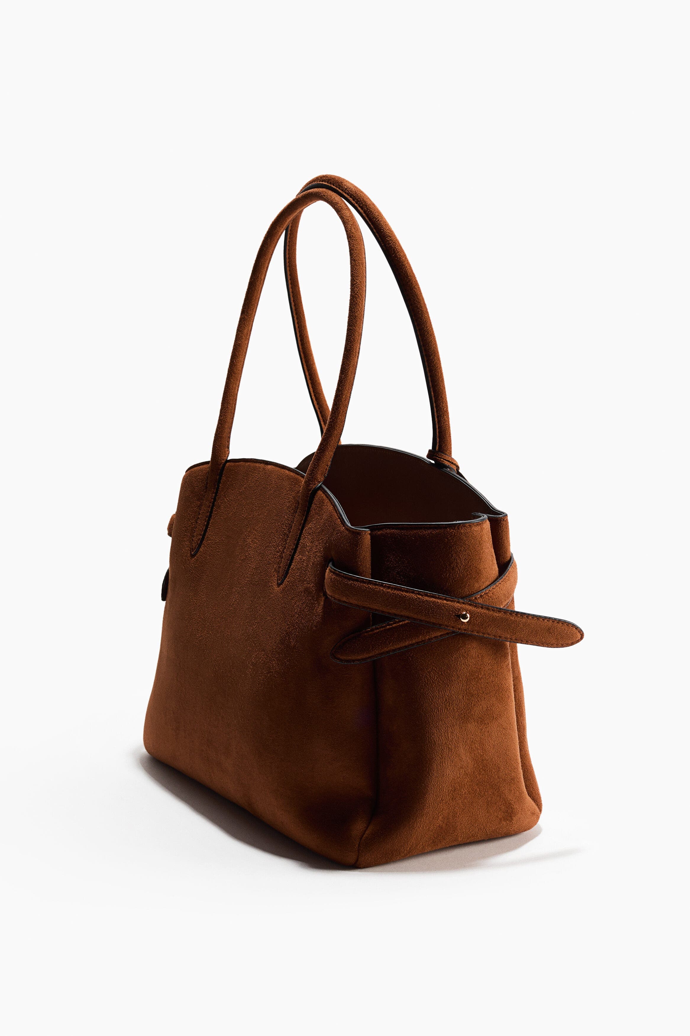 H&M Tote Bag, Alternate, color, Brown