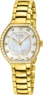 GEVRIL Lugano Diamond Swiss Bracelet Watch