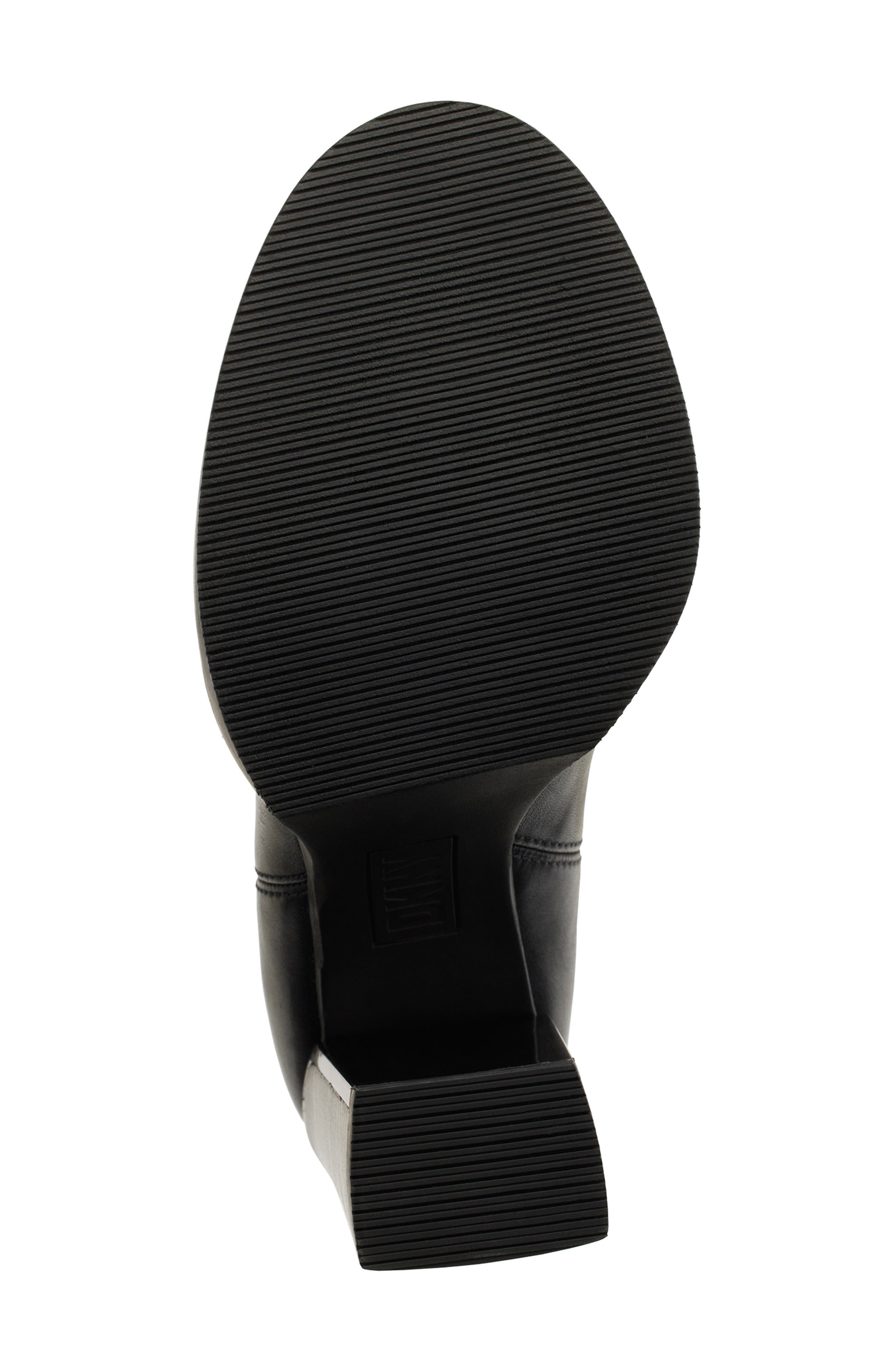 DKNY Vilma Platform Ankle Boot, Alternate, color, Black/ Dark Gunpower