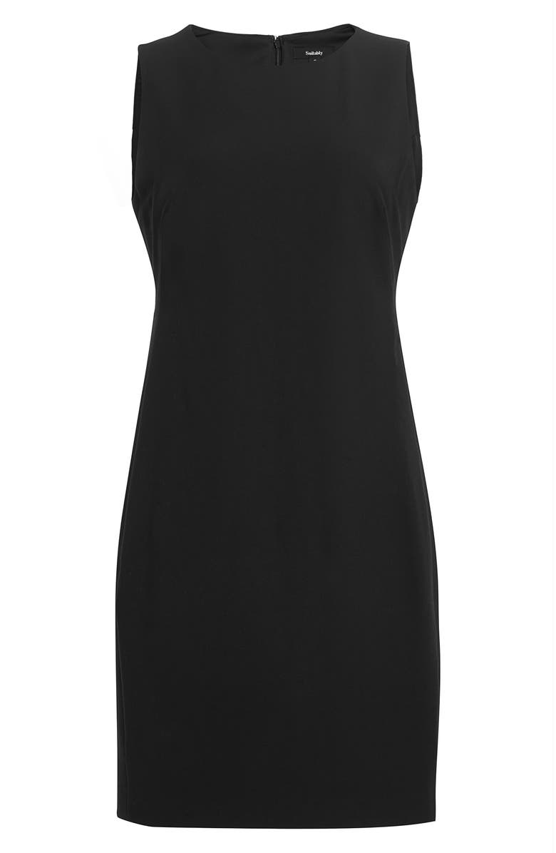 Suitably Intro Sheath Dress, Alternate, color, Black
