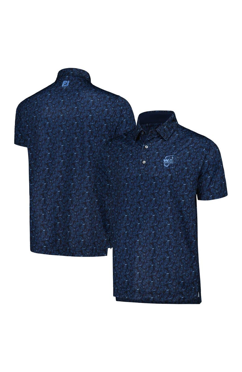 FOOTJOY Men's FootJoy Navy WM Phoenix Open ProDry Polo, Alternate, color, Navy