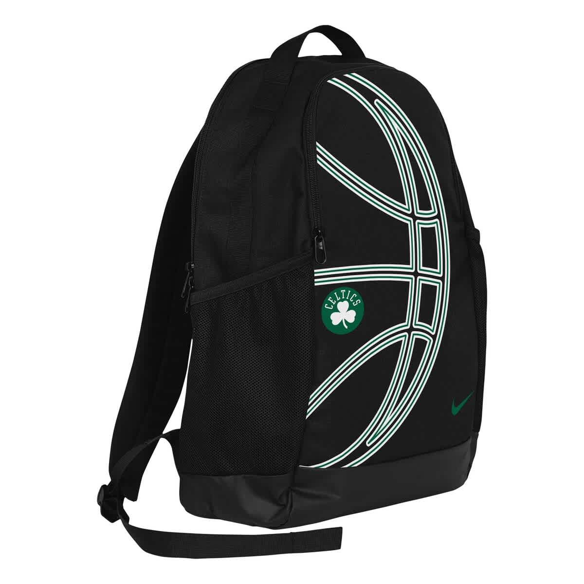 Nike Black Boston Celtics Brasilia 2.0 Backpack, Main, color, Black