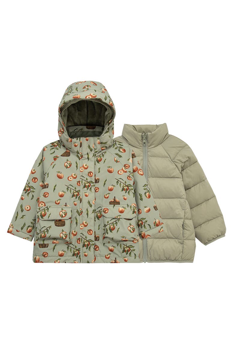 Three in One Jacket, Main, color, Apple Orchard