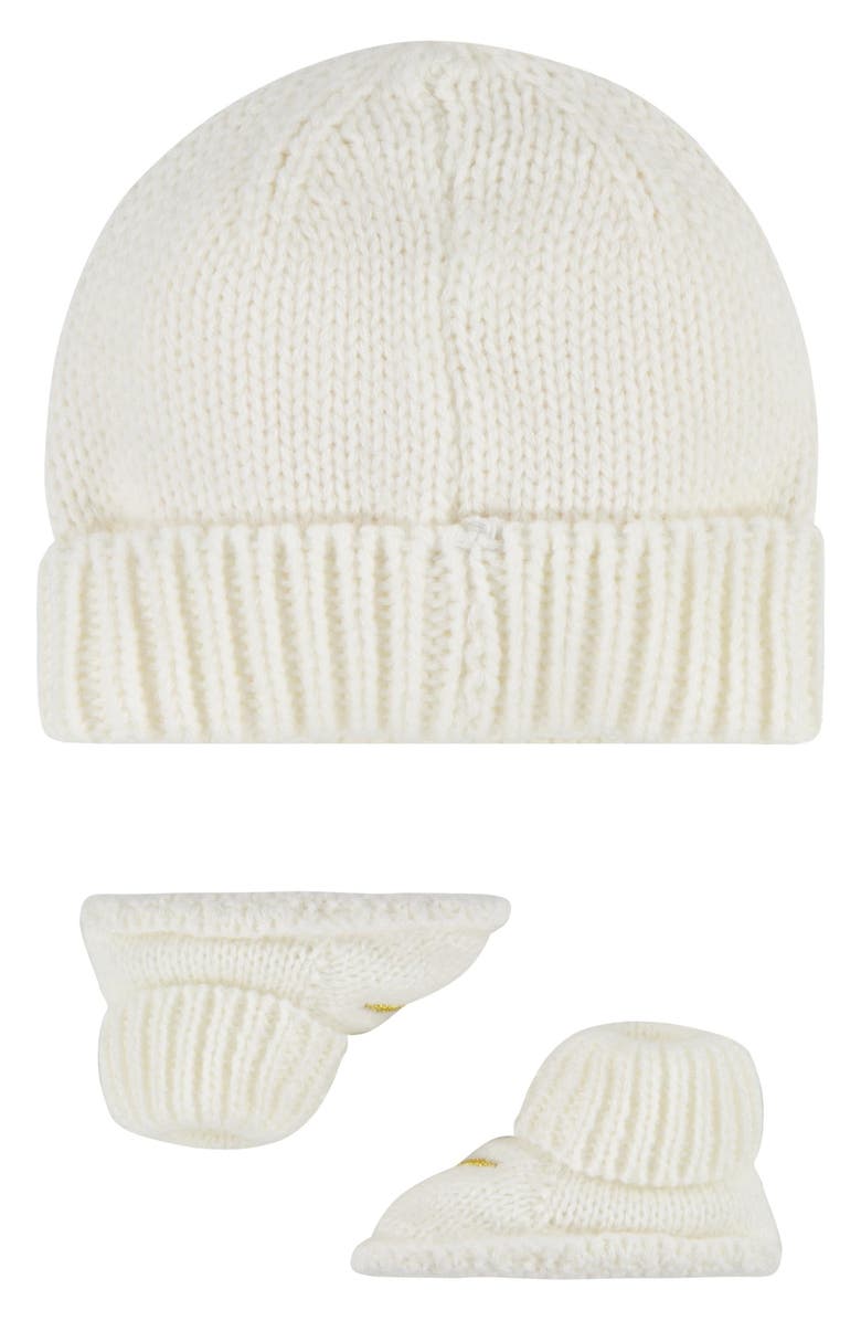 Nike Cable Knit Beanie & Booties Set, Alternate, color,
