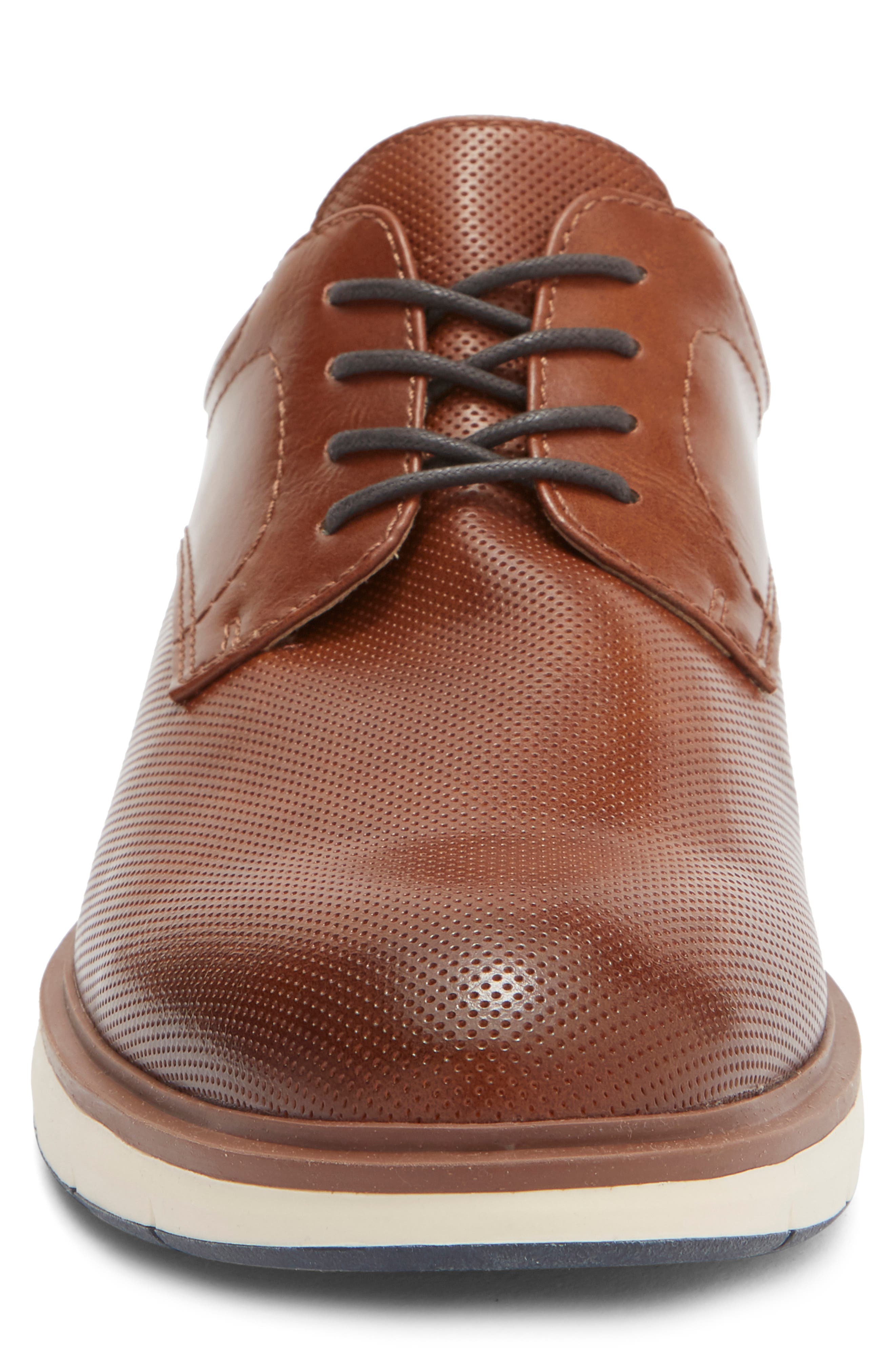 Myron Perforated Hybrid Derby, Alternate, color, TAN