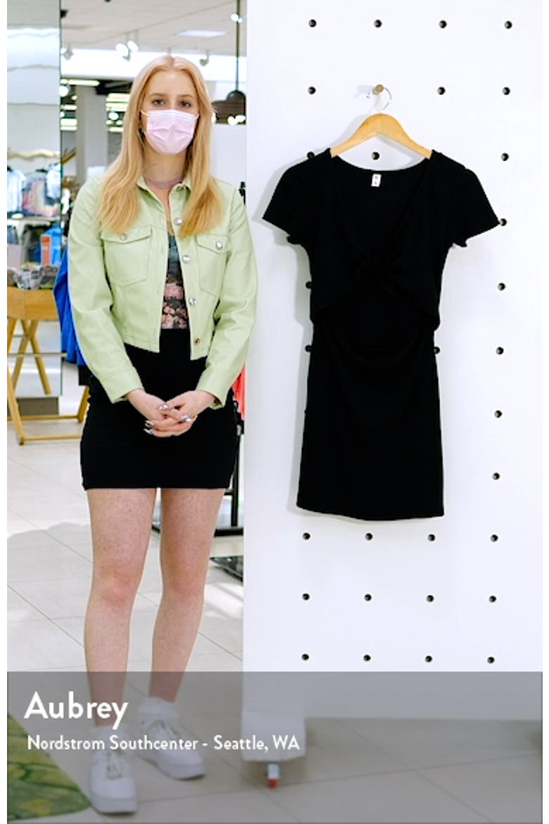 Tie Front Dress video