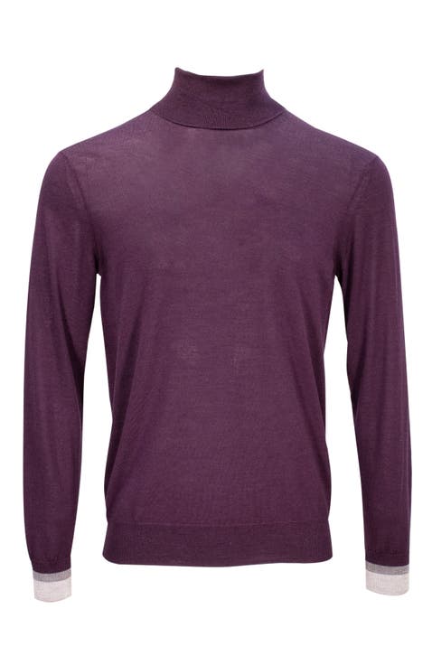 Ronald Merino Wool Turtleneck Sweater