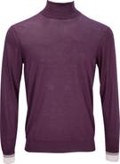 Lords of Harlech Ronald Merino Wool Turtleneck Sweater