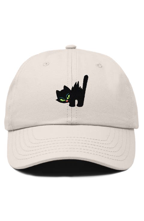 Blink Black Cat Dad Cap