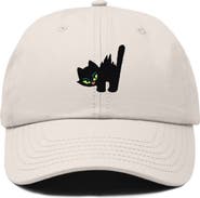 Dalix Blink Black Cat Dad Cap
