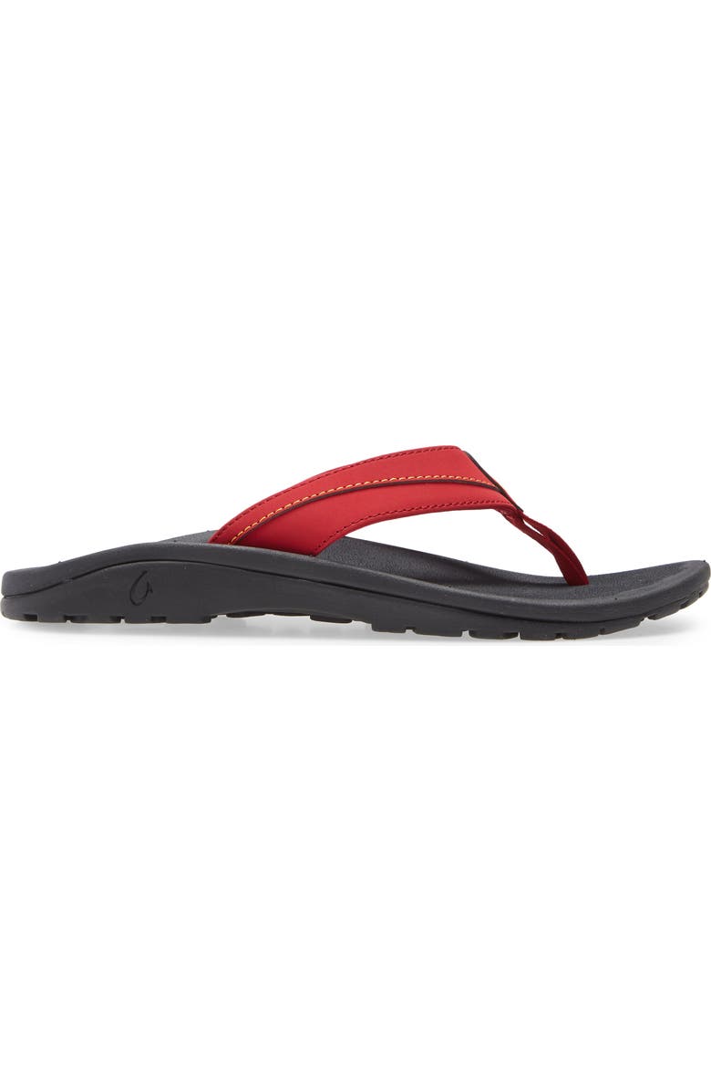 OluKai
Ohana Koa
Flip Flop, Alternate, color, Deep Red/ Sunrise