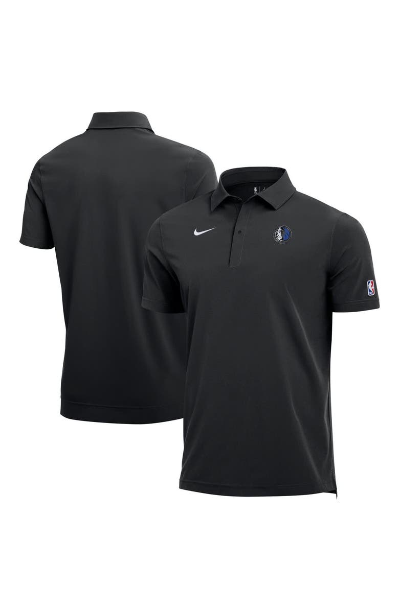 Nike Men's Nike  Black Dallas Mavericks 2025/26 Authentic Dri-FIT Coaches Polo, Main, color, Black