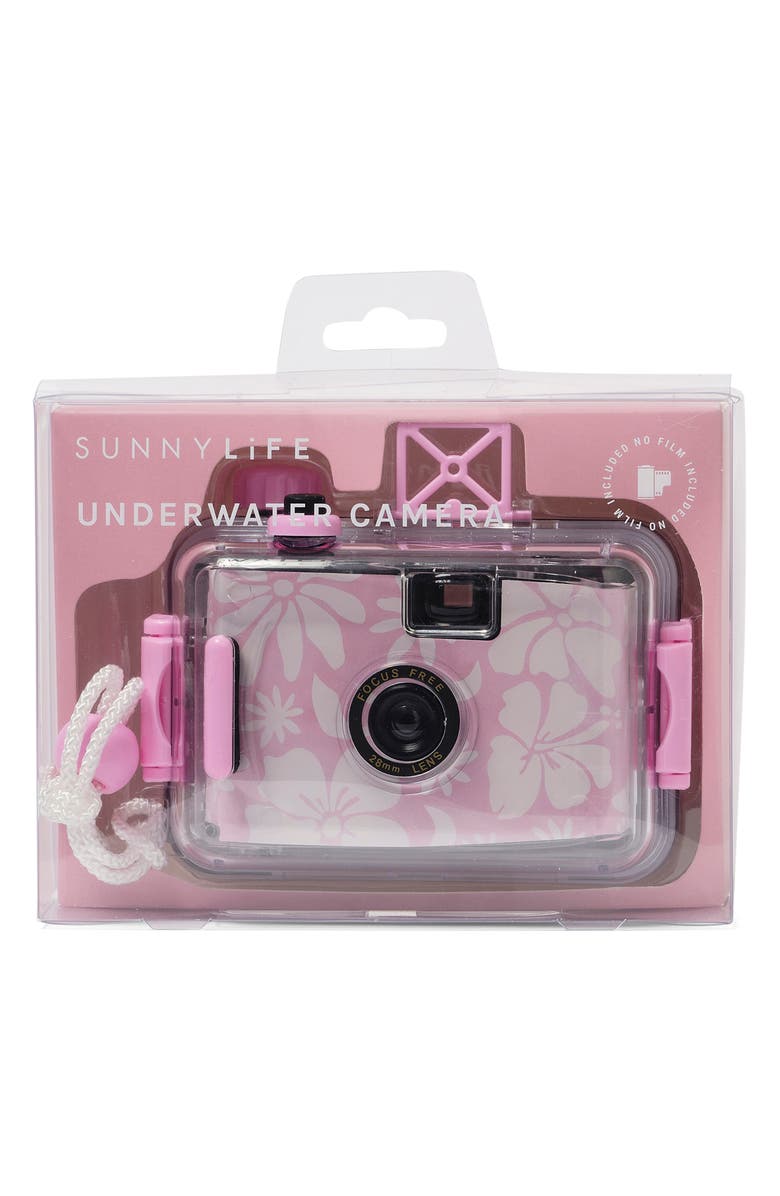 Sunnylife Stole My Heart Underwater Camera, Alternate, color, Pink