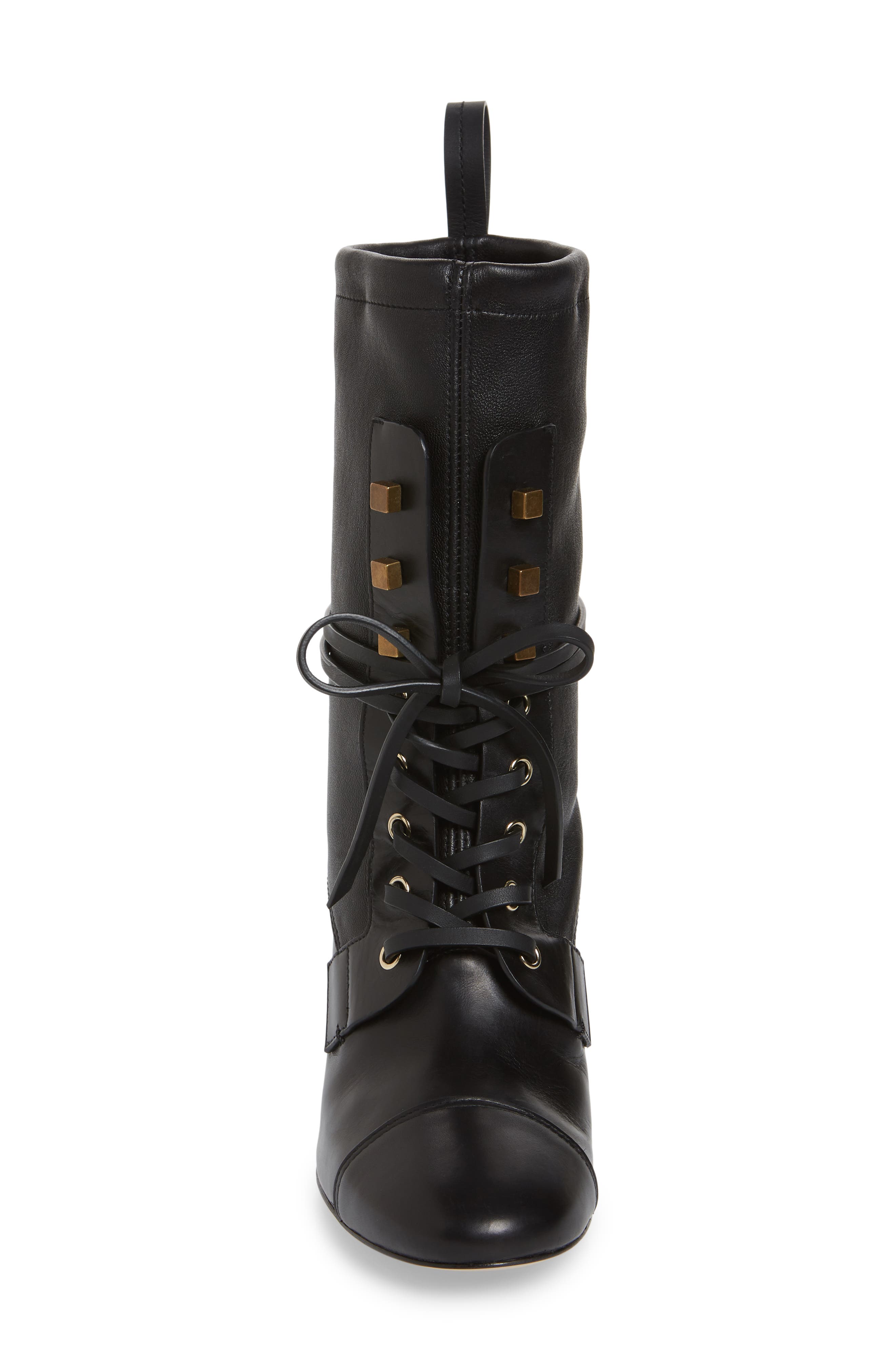 Veruka Lace-Up Boot, Alternate, color, BLACK TRIPOLI
